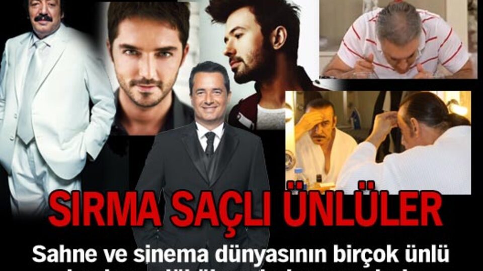 Sırma saçlı ünlüler!