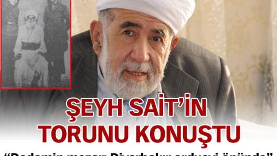 "Dedemin mezarı Diyarbakır Orduevi önünde"