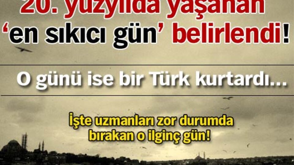 'En sıkıcı gün' belirlendi!