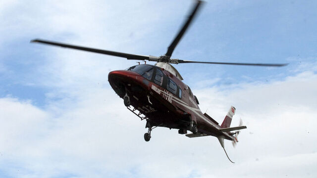 Ambulans helikopterle 6 bin hasta