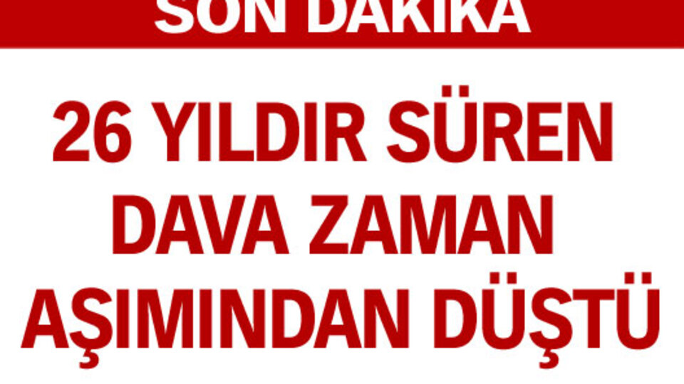 Kemal Türkler davası düştü