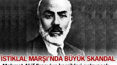İstiklal Marşı'yla ilgili büyük skandal!