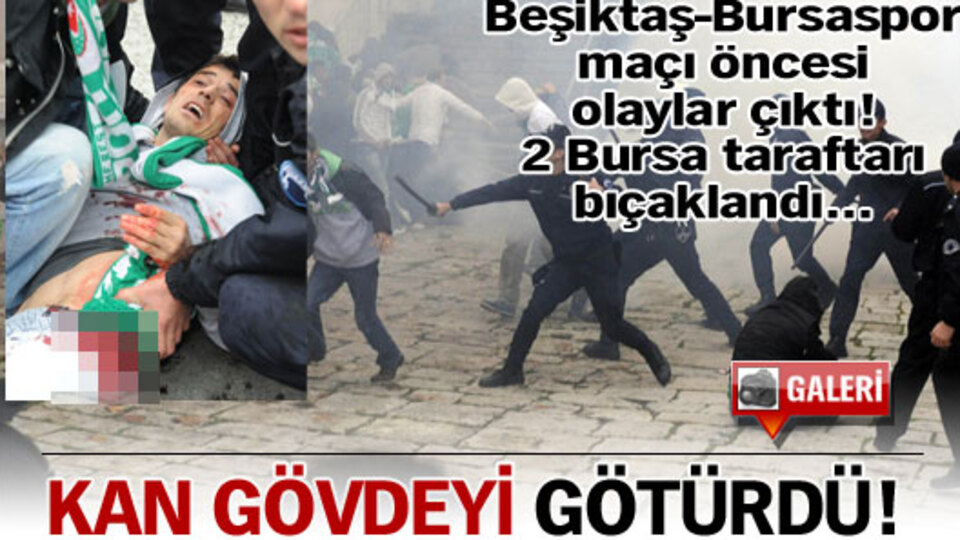 Kan gövdeyi götürdü!