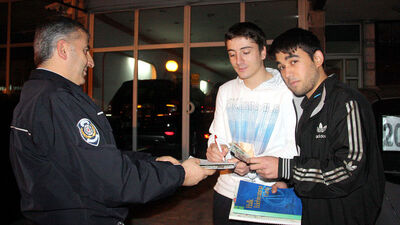 Üniversite öğrencilerinden örnek davranış!