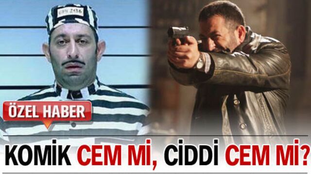Ciddi Cem Yılmaz mı, komik Cem Yılmaz mı?