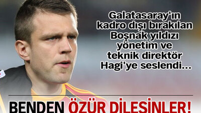 Benden özür dilesinler!