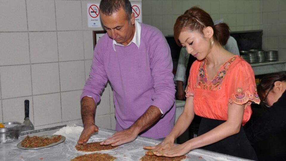 Japon modelden lahmacun