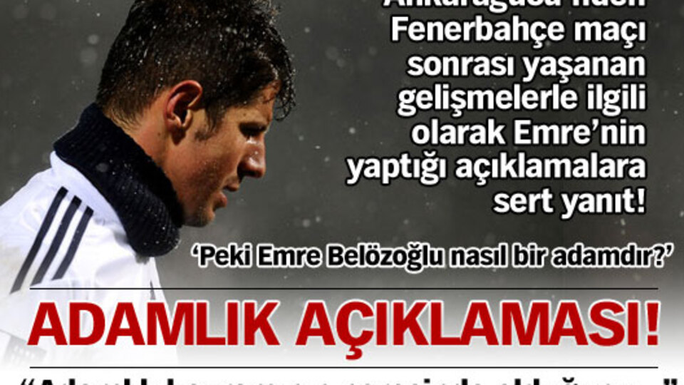 Adamlık açıklaması!