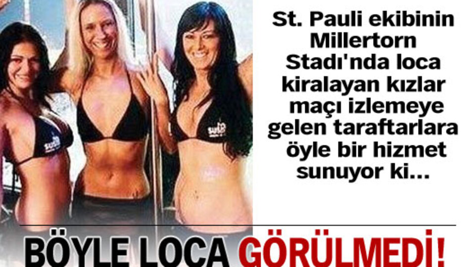 Böyle loca görülmedi!