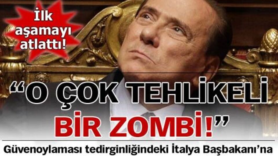 "O çok tehlikeli bir zombi!"