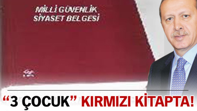 '3 çocuk' kırmızı kitapta!