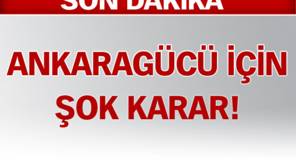 Gökçek'e 'Genel Kurul' şoku!