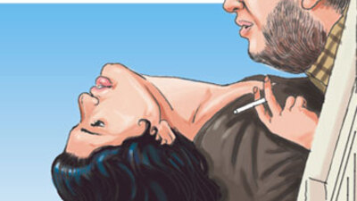 O balkonda Nejat var!