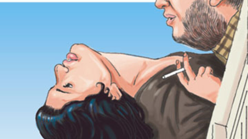 O balkonda Nejat var!