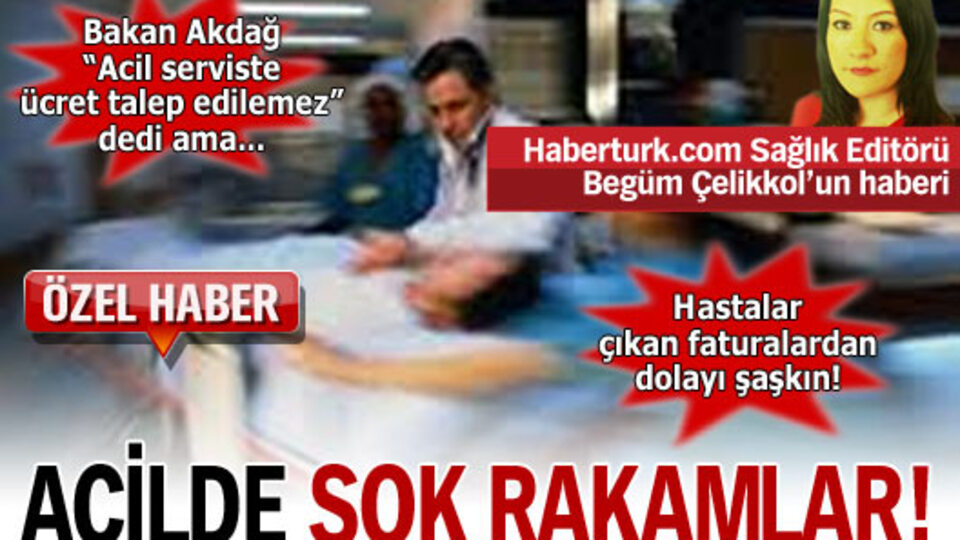 Acil servis ücretsiz değil!