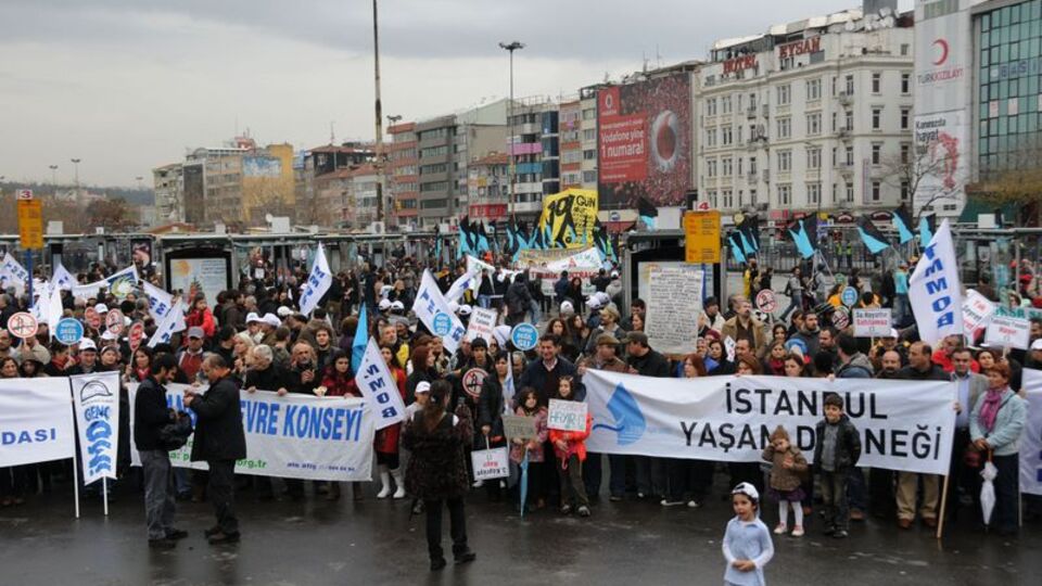 3. köprüye 'Hayır' dediler