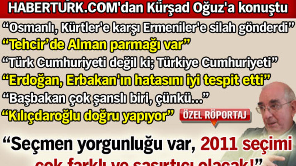 Ünlü tarihçi Feroz Ahmad Kürşad Oğuz'a konuştu
