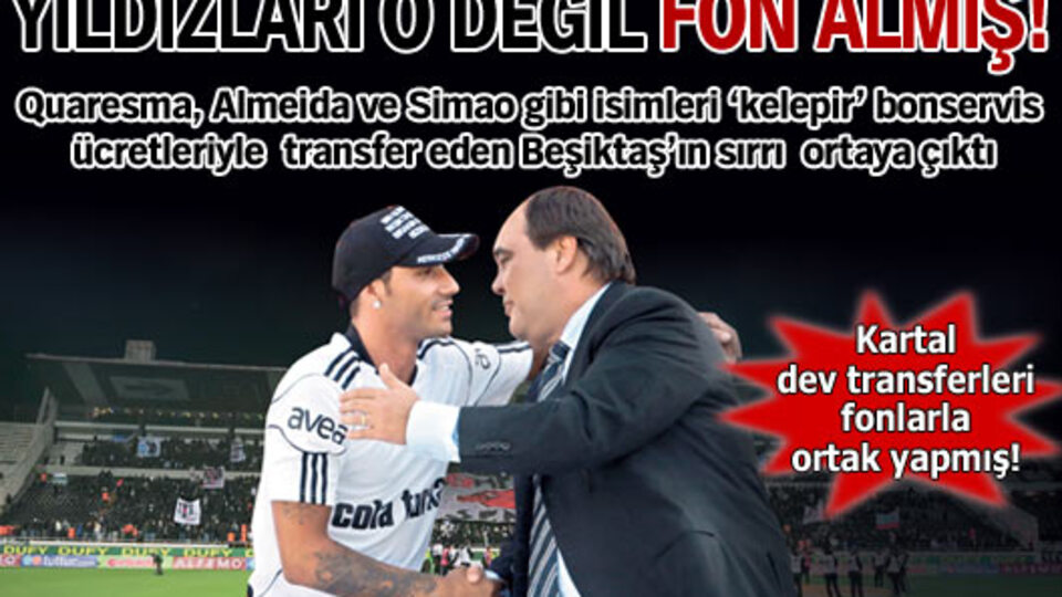 Yıldızları alan o değil, fonmuş!