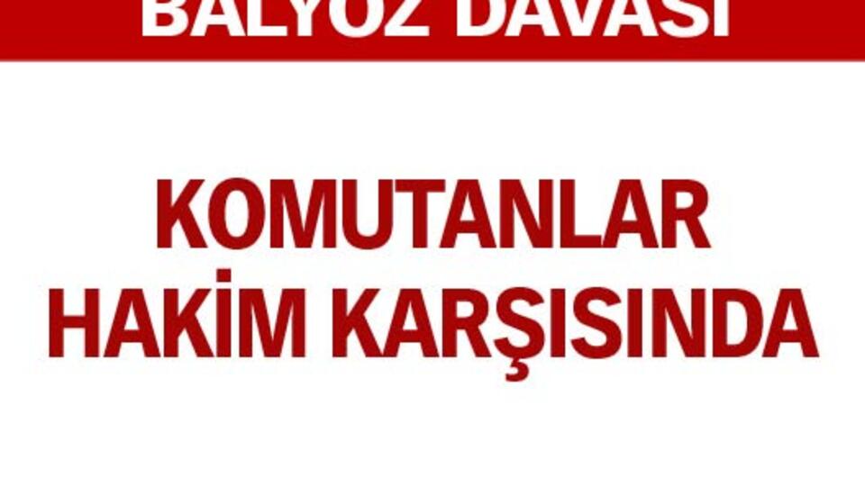 Balyoz davasında üçüncü duruşma 6 Ocak'ta