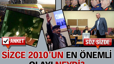 2010'un en önemli olayı neydi?