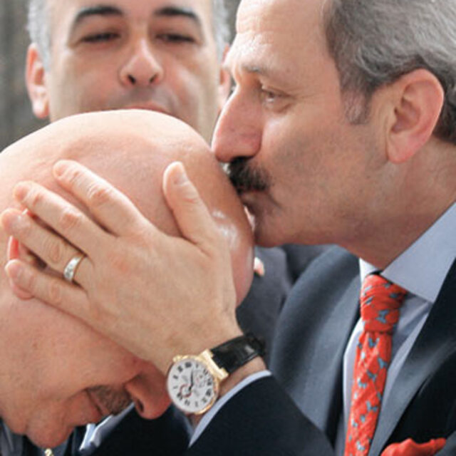 Bakan ile milletvekilinin neşeli sohbeti