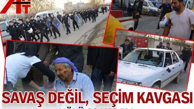 Savaş değil, seçim kavgası; 1 ölü 90 yaralı