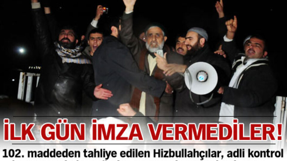 İmza vermeye gitmediler!