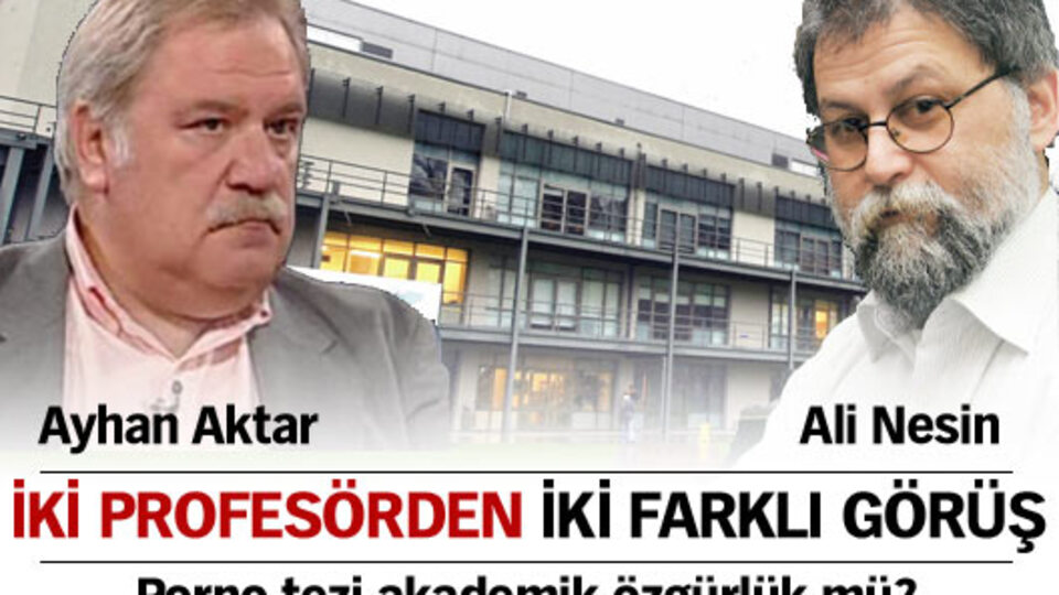 İki profesörden iki farklı görüş
