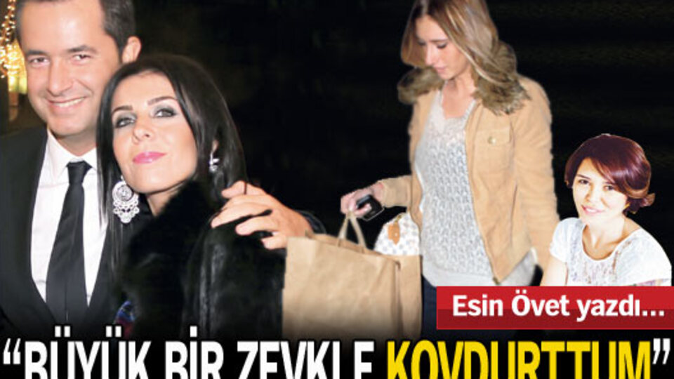 "Mağazadan kovdurttum"