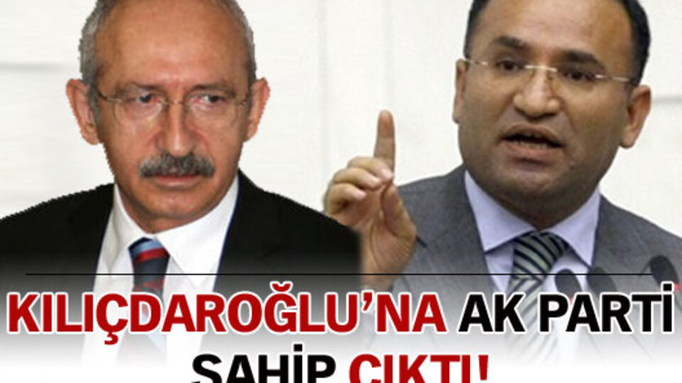 Kılıçdaroğlu'na AK Parti sahip çıktı!