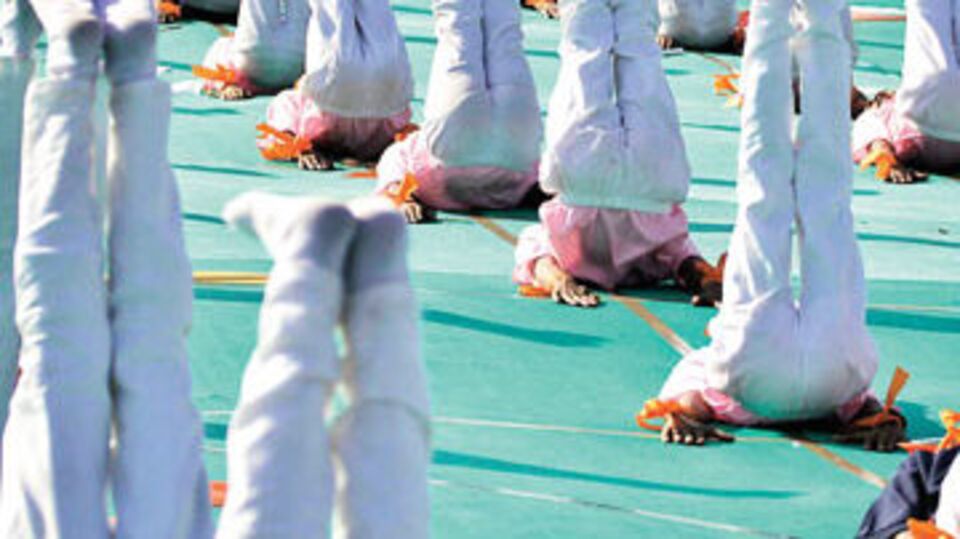 Toplu yoga!
