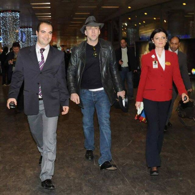 Nicolas Cage İstanbul'da!