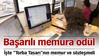 Başarılı memura ödül