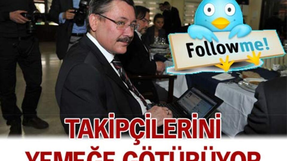 48 Twitter takipçisini yemeğe götürüyor