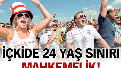 İçkide 24 yaş sınırı mahkemeye taşındı
