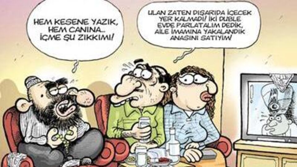 Aile imamlığı Gırgır'ın kapağında