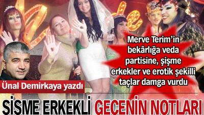 Şişme erkekli gecenin notları