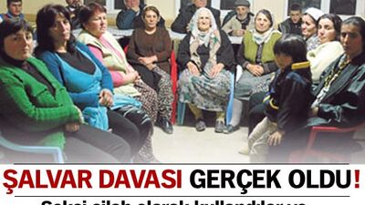 Şalvar Davası gerçek oldu!