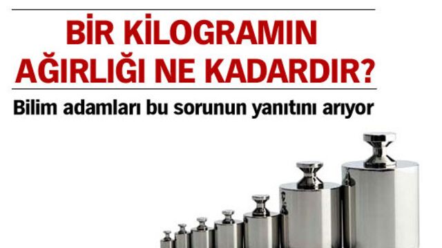 Bir kilogramın ağırlığı ne kadar?
