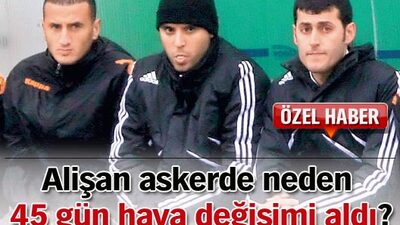 Askerde menisküs oldu