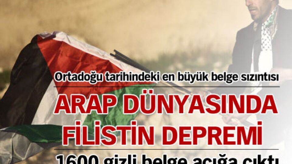 Arap dünyasında Filistin depremi