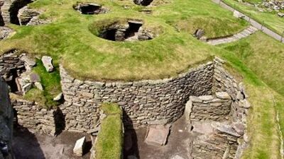 Taş devrine ait bina bulundu