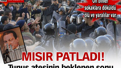 Mısır sokaklarında isyan