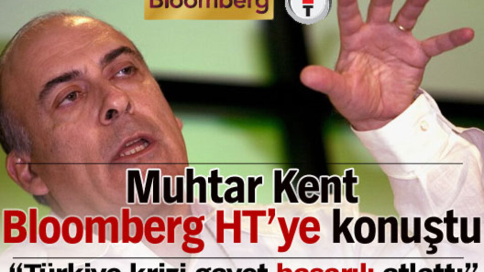 Muhtar Kent Bloomberg HT'nin sorularını yanıtladı! - VİDEO