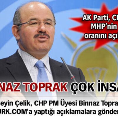 "Binnaz Toprak çok insaflı"