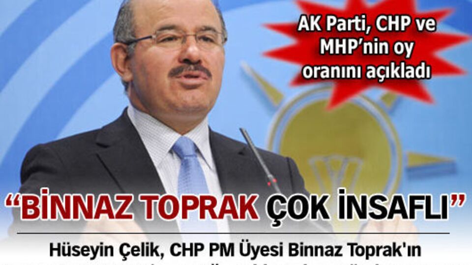 "Binnaz Toprak çok insaflı"