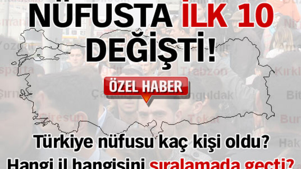 İlk 10 değişti!