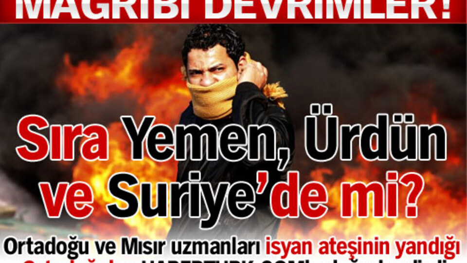 Sıra Yemen, Ürdün ve Suriye'de mi?