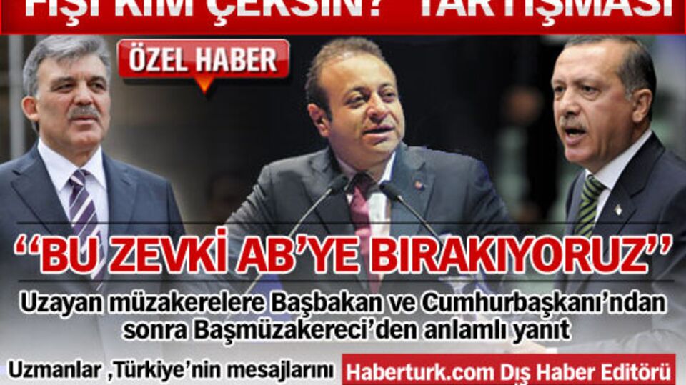 ''Fişi kim çeksin?'' tartışması