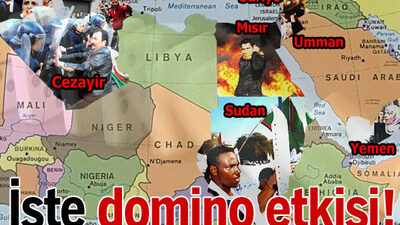 İşte domino etkisi!